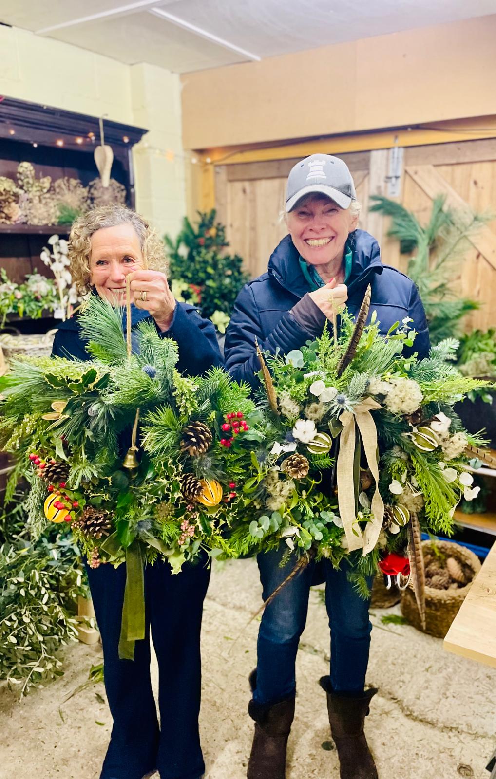 Christmas Wreath Workshop at Sweetbriar Farm
