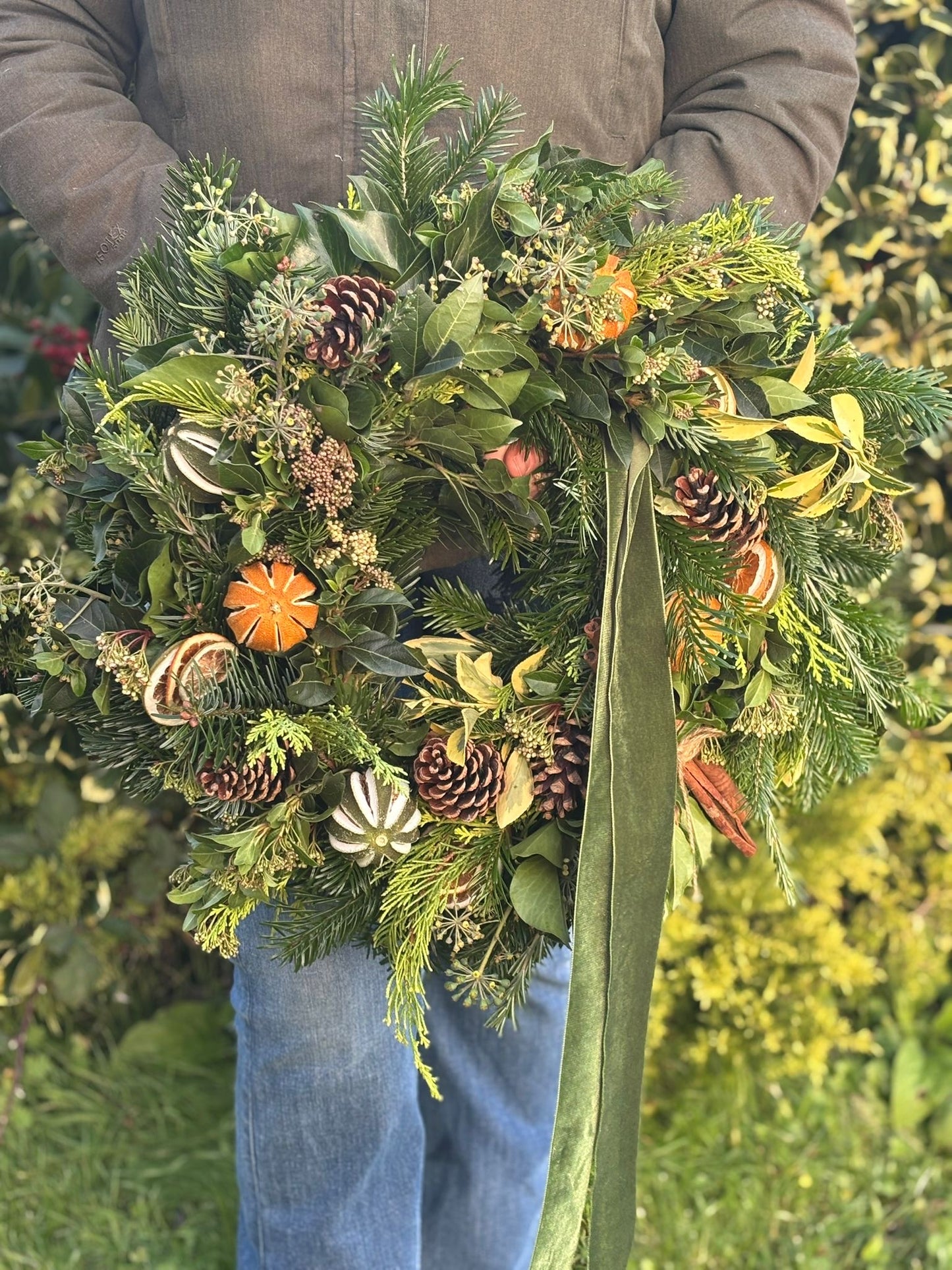 Christmas Wreath Workshop at Open House Deli, Winchester