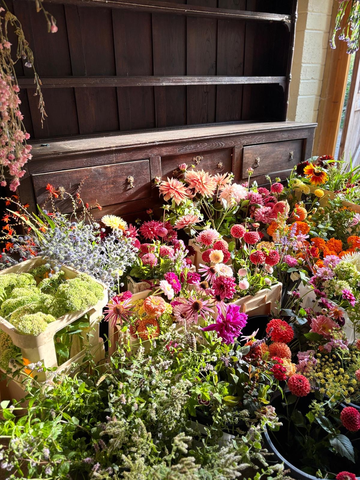 A Moon of Blooms - A month of weekly beautiful bouquets - (4 bouquets) delivered