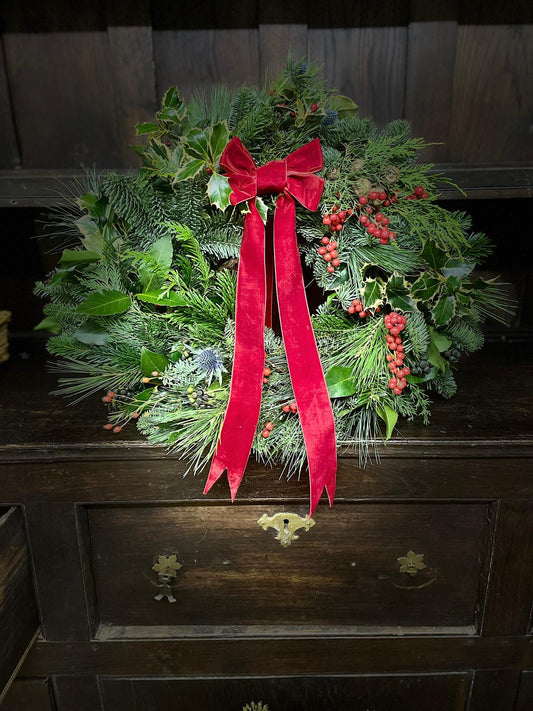 Christmas Wreath Workshop at Open House Deli, Winchester